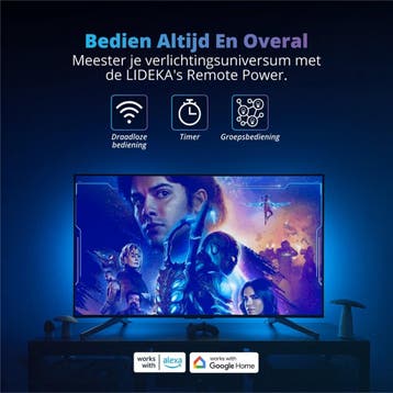 Lideka - TV USB LED Strip 2 Meter RGB - met, Ophalen of Verzenden, Nieuw