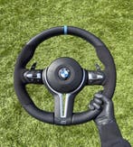 BMW stuur leder alcantara 12h markering blauw M Stitching, Nieuw, BMW