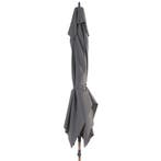 Azzurro stokparasol 200x300 cm houtlook frame charcoal 4, Ophalen of Verzenden, Nieuw