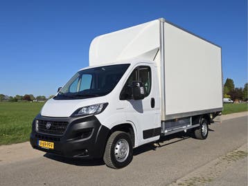 Fiat Ducato 35H 2.3 MultiJet L4 Bakwagen + Klep, Stof, Gebruikt, Wit, Onderhoudsboekje