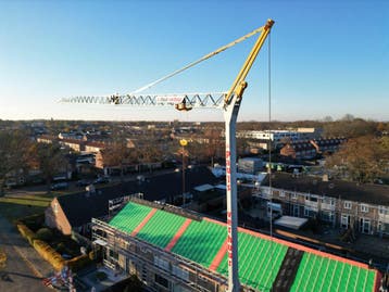 Bouwkraan huren vanaf €295 p/w | Geen hijsbewijs nodig, Kraan