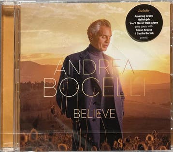 Andrea Bocelli - Believe, Ophalen of Verzenden, Gebruikt