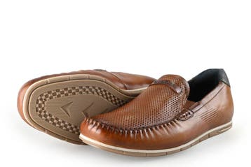 Bugatti Instappers in maat 42 Cognac, Bugatti, Overige kleuren, Verzenden, Overige typen