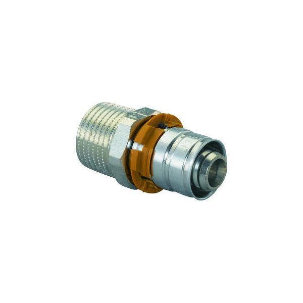 Uponor MLC perskoppeling 1/2 buitendraad x Ø14 puntstuk, Doe-het-zelf en Verbouw, Verwarming en Radiatoren, Verzenden