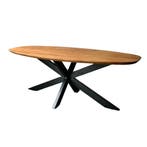 tafel | deens ovaal | teakhout | 190 t/m 250cm | v.a €885,-, Ophalen of Verzenden, Nieuw, Teakhout