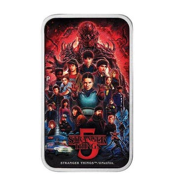 Tuvalu. 1 Dollar 2026 – Stranger Things: Season 5 – 1 oz