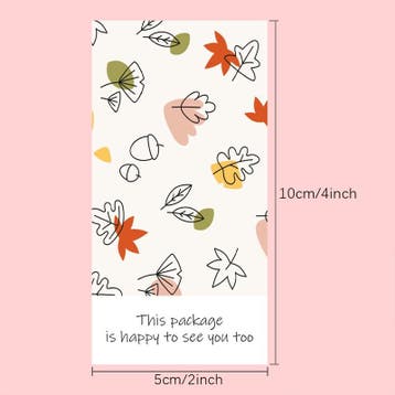 50 Sluitstickers Sluitzegel Cadeau Post Pakketten Stickers W, Verzamelen, Verzenden, Nieuw