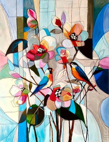 Kiri Aguilera (1982) - XL - Aves en el prisma floral
