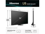 Hisense - MINI-LED 55-59 Ultra HD 4K TV - 55 inch, Overige merken, Verzenden, Nieuw, 100 cm of meer