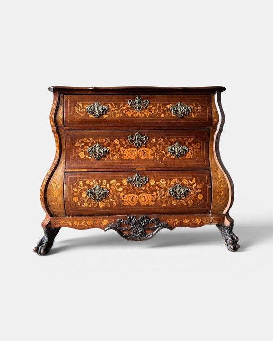 Commode - - Marquetering, Antiek en Kunst, Antiek | Overige Antiek