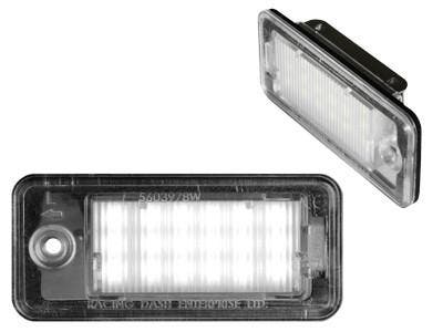 LED Kentekenplaat verlichting Audi A3 / S3 04-08, A3 Cabrio, Auto-onderdelen, Overige Auto-onderdelen, Ophalen of Verzenden