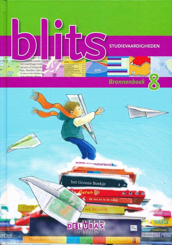 Blits studievaardigheden bronnenboek groep 8, Boeken, Schoolboeken, Verzenden