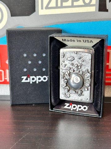 Zippo - K15-Eightball - Zonder minimumprijs - Aansteker -, Nieuw