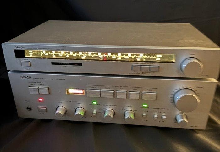 Denon - PMA-750 en TU-710 Hifi-set - Diverse modellen, Audio, Tv en Foto, Radio's