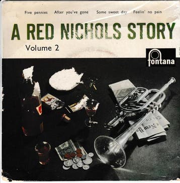 vinyl single 7 inch - Red Nichols - A Red Nichols Story -..., Cd's en Dvd's, Verzenden, Zo goed als nieuw, 7 inch, Jazz en Blues