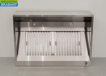 RVS Afzuigkap Dampkap met lamellen filters Premium-line 140, Ophalen of Verzenden, Nieuw in verpakking