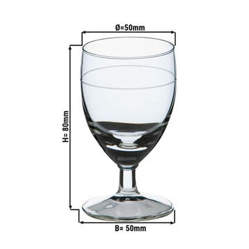 GGM Gastro | (6 stuks) Gilde shotglazen - Gilde - 35ml - |, Verzenden, Nieuw in verpakking