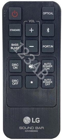 LG COV33903002 afstandsbediening, Audio, Tv en Foto, Afstandsbedieningen, Verzenden, Nieuw
