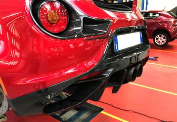 Alfa Romeo 4C Carbon Fiber achter Diffusor, Verzenden