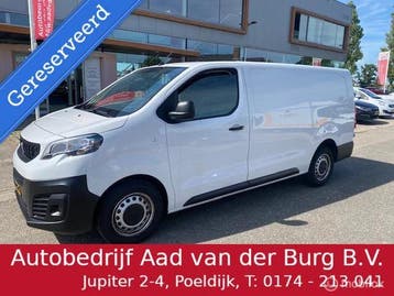Zakelijke lease - Peugeot Expert Bestel 1.5 BlueHDI L3 Long, Gebruikt, Euro 6, Startonderbreker, Wit