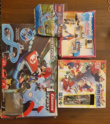 Bordspel - Super mario bros Nintendo-Carrera-playmobil-lego
