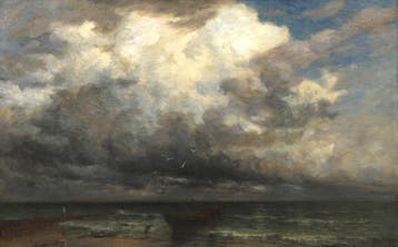 Betzy Rezora Akersloot-Berg (1850-1922), Avant lorage