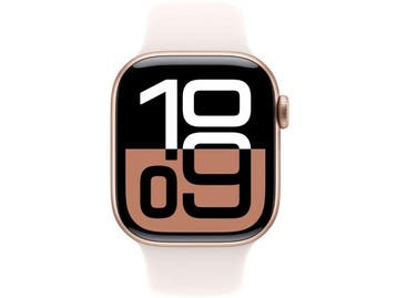 Apple Watch Series 10 - 46mm - Aluminium - Roségoud - GPS +, Verzenden, Zo goed als nieuw, Apple