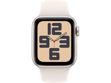 Apple Watch SE (2024) - Smartwatch - 40mm GPS - Zilver, Verzenden, Zo goed als nieuw, Apple