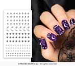 Nagelstickers Diamantjes Zilver, Verzenden, Nieuw, Feestartikel