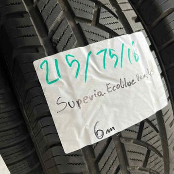 2 x Superia 215-75-16 C 4 Seizoenbanden 6mm, Auto-onderdelen, 16 inch, Ophalen of Verzenden, All Season, Band(en)
