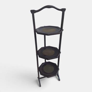 Étagère - Mahonie - Edwardiaanse etagere 1890