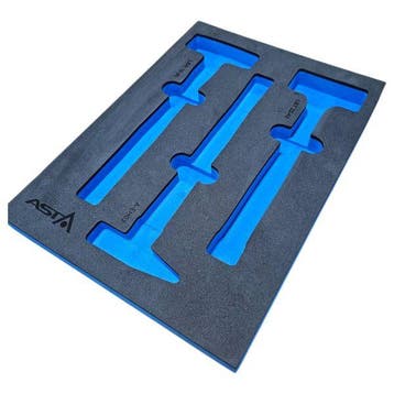 Foam Inlay Voor 3 Hamers - Schuim Inlegbak - Gereedschapswag, Ophalen of Verzenden, Nieuw