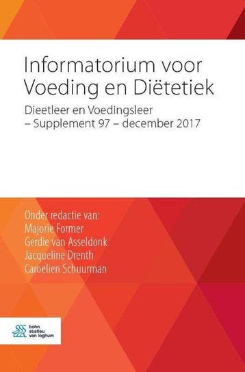 9789036819862 Informatorium voor voeding en dietetiek Sup..., Verzenden, Nieuw, Former Majorie