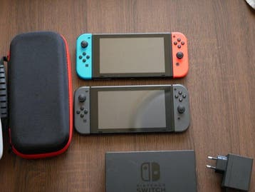 Nintendo - Switch - 2X - Spelcomputer - Zonder originele, Spelcomputers en Games, Nieuw