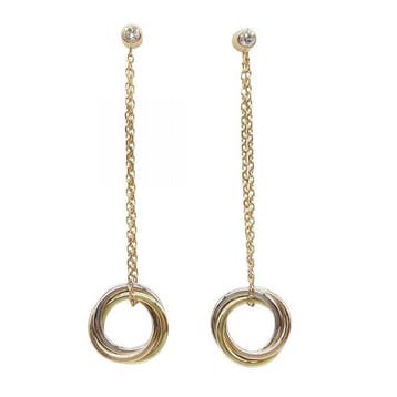 Cartier - Oorbellen - TrinityPierced earrings 1PD - 18, Nieuw