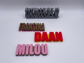 Naam Magneet – Geef je Keuken iets unieks - personaliseren, Verzenden, Nieuw