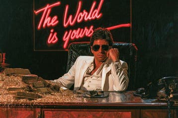 Iconica - The World is yours - unique 1/1 XXL (100 x 150 cm)