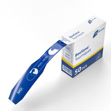 BeeSana® Tourniquet Disposable 50 stuks, Verzenden, Nieuw in verpakking