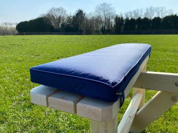 Rockwood® Picknicktafel Kussen Navy Blue 57cm, Ophalen of Verzenden, Nieuw, Rechthoekig, Hout