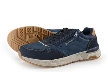 Mustang Sneakers in maat 42 Blauw, Kleding | Heren, Verzenden, Blauw, Sneakers of Gympen, Mustang