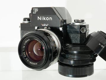 Nikon F Photomic FTN Black Body with Nikkor-SC 1,4/50mm, Nieuw