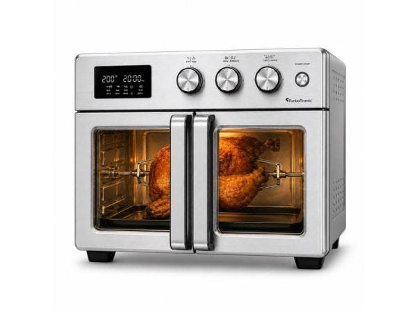 Veiling - TurboTronic TT-AFD32 airfryer XXL mini-oven 32L, Witgoed en Apparatuur, Airfryers, Nieuw