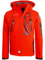 Geographical Norway Softshell Jas Heren Rood Techno, Verzenden, Nieuw, Rood