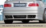 Rieger achterbumper | 3-Serie E46: 02.98-12.01 (tot Facelift, Verzenden, Nieuw, BMW