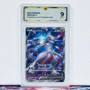 Pokémon Graded card - MEWTWO 229 - Pokémon - GG 9, Nieuw
