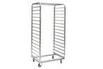 RVS regaalwagen bakery 800x600mm - 16 niveaus - type h -..., Verzenden, Nieuw in verpakking