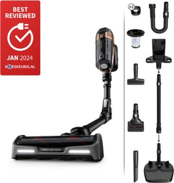 Tefal X-Force Flex 14.60 Stofzuiger Zwart/Zilver – Draadloos, Ophalen of Verzenden, Nieuw, Reservoir, Minder dan 1200 watt