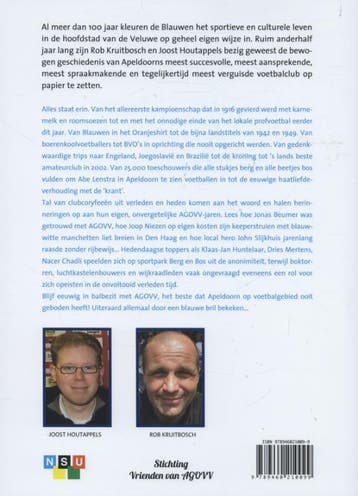 100 jaar A.G.O.V.V. 9789460210099 Rob Kruitbosch, Boeken, Verzenden, Zo goed als nieuw, Rob Kruitbosch