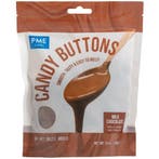 PME Candy Buttons Bruin 340g, Hobby en Vrije tijd, Taarten en Cupcakes maken, Verzenden, Nieuw