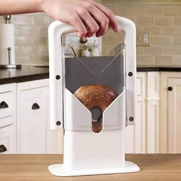 Bagel Guillotine Snijder Bagelsnijder Broodsnijder Keuken, Verzenden, Nieuw